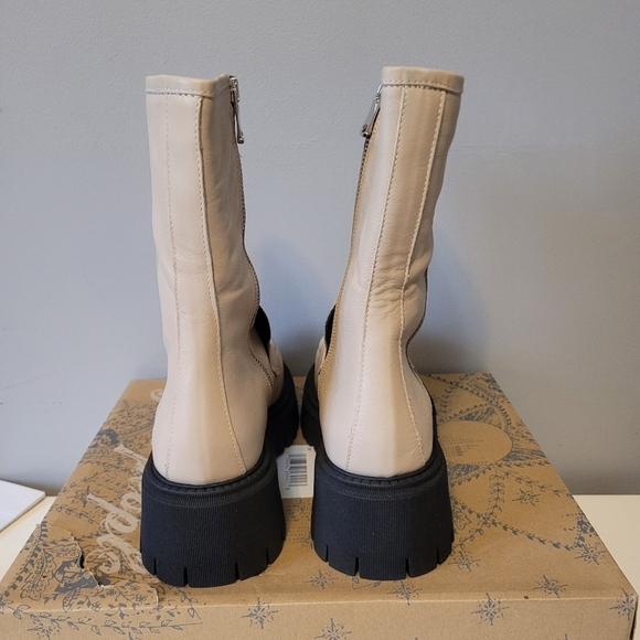 Free People Madison Loafer Boot In Afterglow, BNWT, Size 39 - Picture 10 of 12